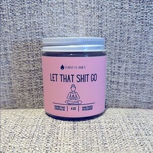 Funny Flames Scented Candle - 4 oz